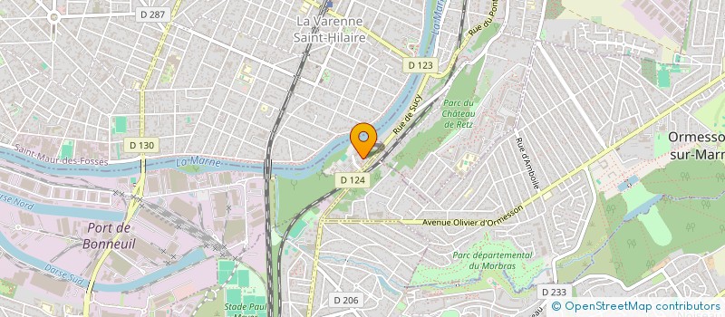 localisation de l'entreprise MADAME VIRGINIE VILLALBA  SUCY-EN-BRIE