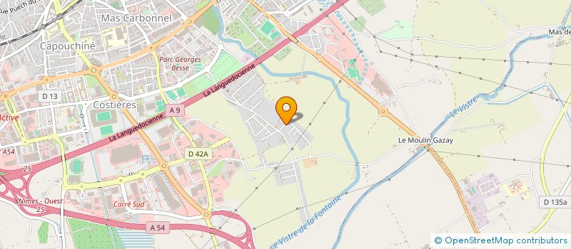 localisation de l'entreprise MADAME VIRGINIE VILLARROYA  NIMES