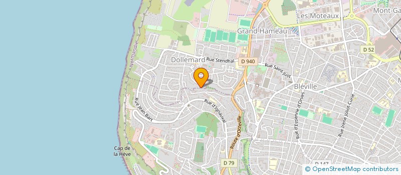 localisation de l'entreprise MADAME VIRGINIE VIMBERT à SAINTE-ADRESSE