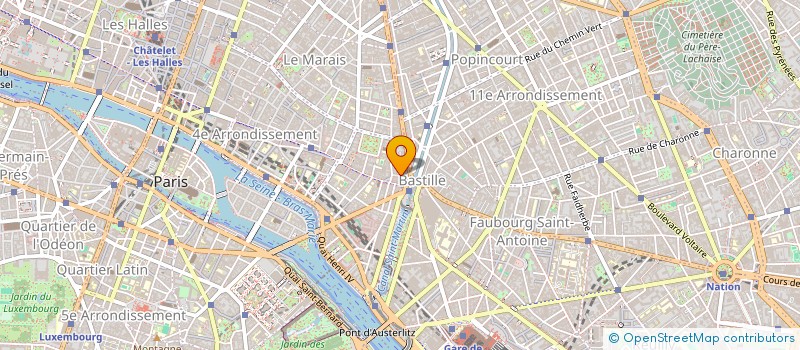 localisation de l'entreprise MADAME VIRGINIE VINCHON  PARIS