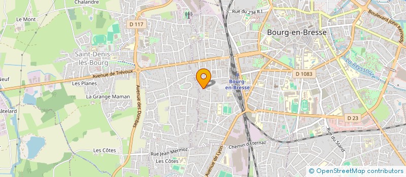 localisation de l'entreprise MADAME VIRGINIE VIRGINIE à BOURG-EN-BRESSE