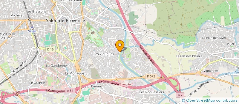 localisation de l'entreprise MADAME VIRGINIE WABIK  SALON-DE-PROVENCE