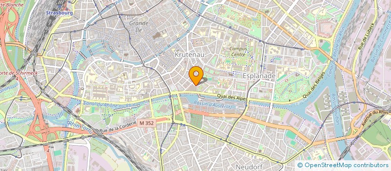 localisation de l'entreprise MADAME VIRGINIE WAEGEL  STRASBOURG