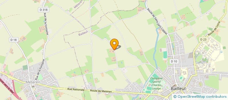 localisation de l'entreprise MADAME VIRGINIE WATTIEZ à BAILLEUL