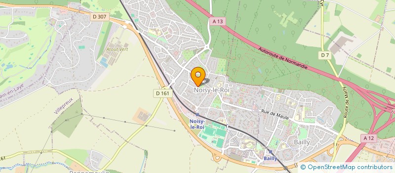 localisation de l'entreprise MADAME VIRGINIE WAWAK à NOISY-LE-ROI