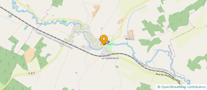 localisation de l'entreprise MADAME VIRGINIE WEMAMA  RUMIGNY