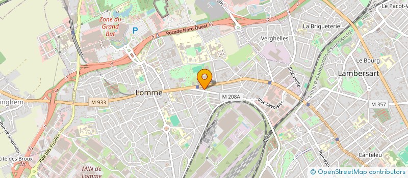 localisation de l'entreprise MADAME VIRGINIE WEMEUX à LILLE