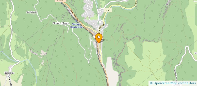 localisation de l'entreprise MADAME VIRGINIE YVONNE BONNAL  TENAY