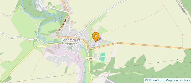 localisation de l'entreprise MADAME VIRGINIE ZABE à GONDRECOURT-LE-CHATEAU