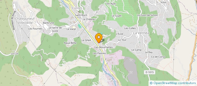 localisation de l'entreprise MADAME VIRGINIE ZOPEGNI  CONTES