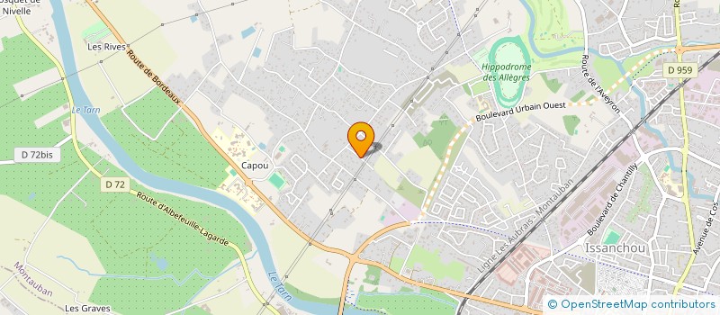 localisation de l'entreprise MADAME VIRGINIE ZORZETTO  MONTAUBAN