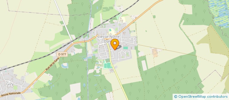 localisation de l'entreprise MADAME VIRGINY AUGUET  LIESSE-NOTRE-DAME