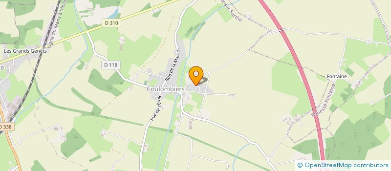 localisation de l'entreprise MADAME VIRGNIE DEWAELE  ASSE-LE-BOISNE