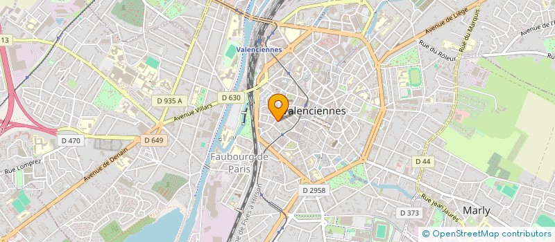 localisation de l'entreprise MADAME VIRGNIE LESUEUR  VALENCIENNES