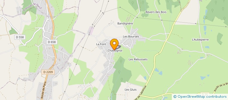localisation de l'entreprise MADAME VIRGNIE TANTOT à CUSSET