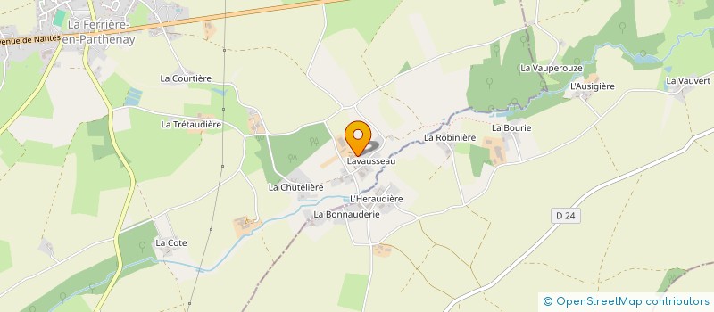 localisation de l'entreprise MADAME VIRIGINIE DELPIERRE à PRESSIGNY