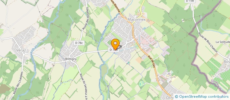 localisation de l'entreprise MADAME VIRIGINIE LAGHMICHE-ZBINDEN  ORNEX