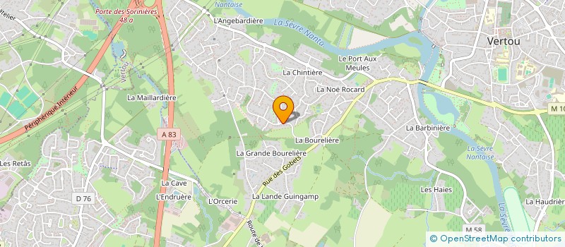 localisation de l'entreprise MADAME VIRTUTS CANALS MALLEBRERA  VERTOU