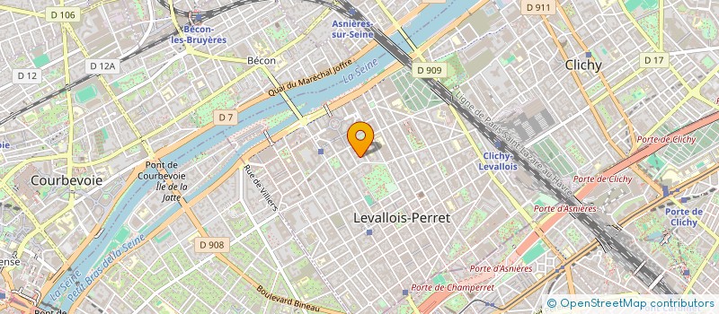 localisation de l'entreprise MADAME VIRVE PLOVITS à LEVALLOIS-PERRET