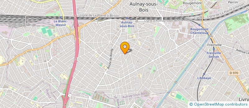 localisation de l'entreprise MADAME VIRZHINIYA RADEVA à AULNAY-SOUS-BOIS