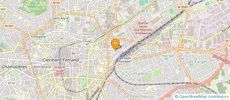 localisation de l'entreprise MADAME VISESIA KUALOA  CLERMONT-FERRAND