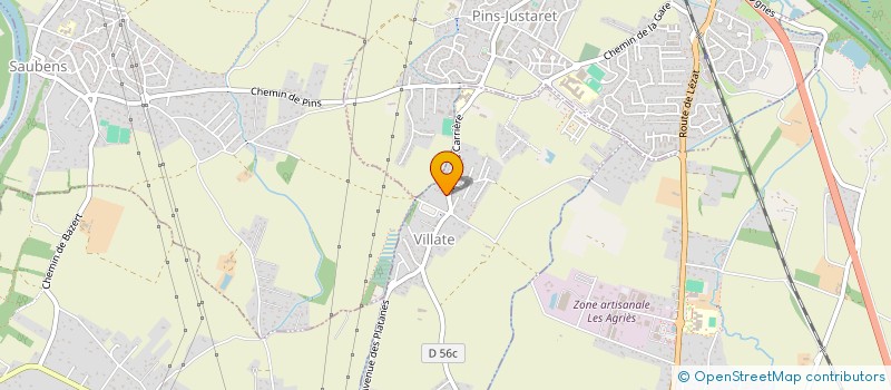 localisation de l'entreprise MADAME VISSOLELA NETO  VILLATE