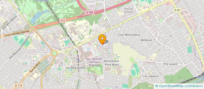 localisation de l'entreprise MADAME VITA DIMINO à VILLEPINTE