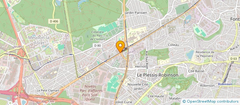 localisation de l'entreprise MADAME VITA GERBINO à CLAMART