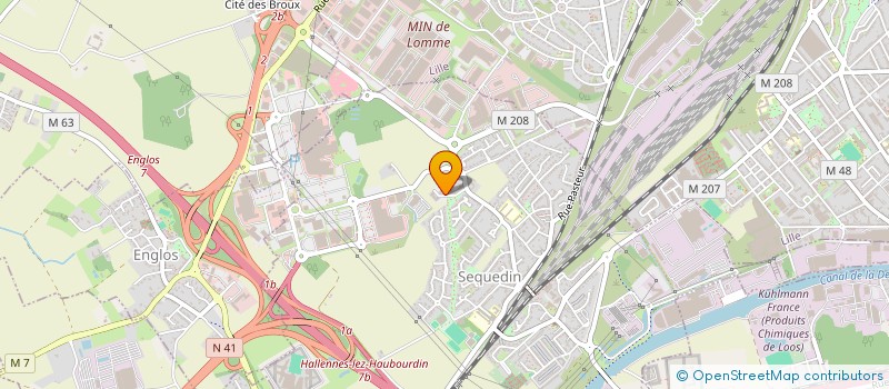 localisation de l'entreprise MADAME VITA MATVIICHUK  SEQUEDIN