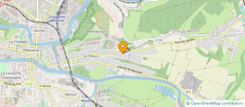 localisation de l'entreprise MADAME VITA MORAMARCO  CHARLEVILLE-MEZIERES