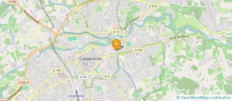 localisation de l'entreprise MADAME VITALIIA GALAMAGA  CARPENTRAS