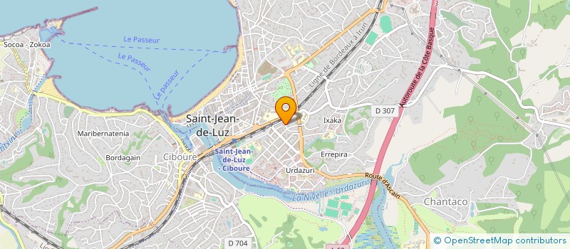 localisation de l'entreprise MADAME VITALIJA MEJERAITE à SAINT-JEAN-DE-LUZ