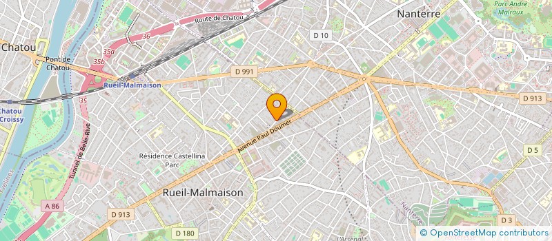 localisation de l'entreprise MADAME VITALINA KNIAZ LARRAT à RUEIL-MALMAISON