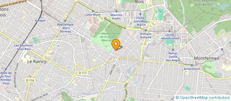 localisation de l'entreprise MADAME VITHOUSA SUTHARSAN à CLICHY-SOUS-BOIS