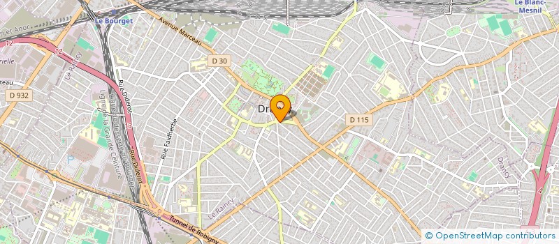 localisation de l'entreprise MADAME VITTORIA AGUI  DRANCY