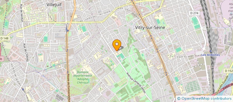 localisation de l'entreprise MADAME VITTORIA CARUSO à VITRY-SUR-SEINE
