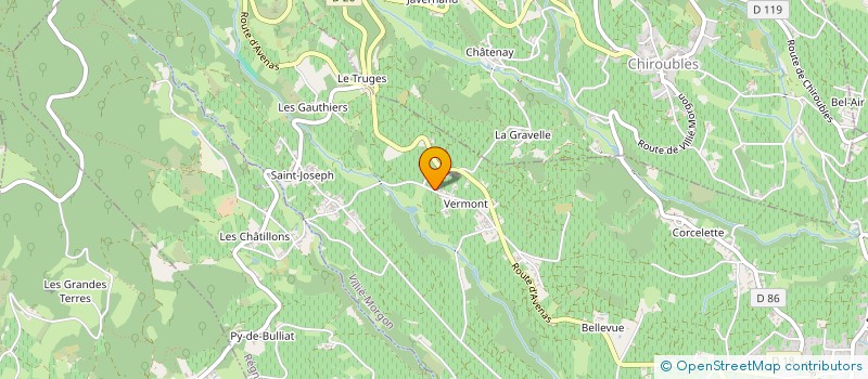 localisation de l'entreprise MADAME VITTORIA CAVALIERE  VILLIE-MORGON