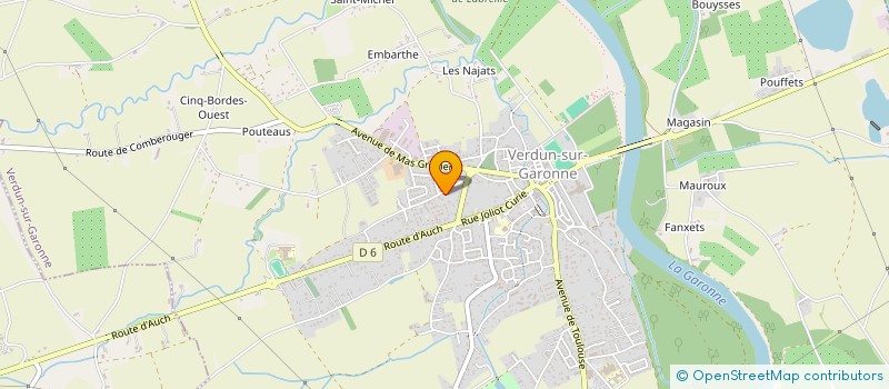 localisation de l'entreprise MADAME VITTORIA CUNTO  VERDUN-SUR-GARONNE