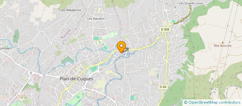 localisation de l'entreprise MADAME VITTORIA JUNCA  PLAN-DE-CUQUES