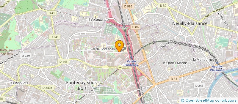 localisation de l'entreprise MADAME VITTORIA RICCIUTI à FONTENAY-SOUS-BOIS
