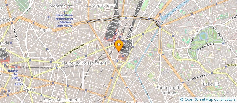 localisation de l'entreprise MADAME VIVA DE MOUSTIER  PARIS