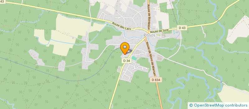 localisation de l'entreprise MADAME VIVANE COULARIS à SAUGNAC-ET-MURET
