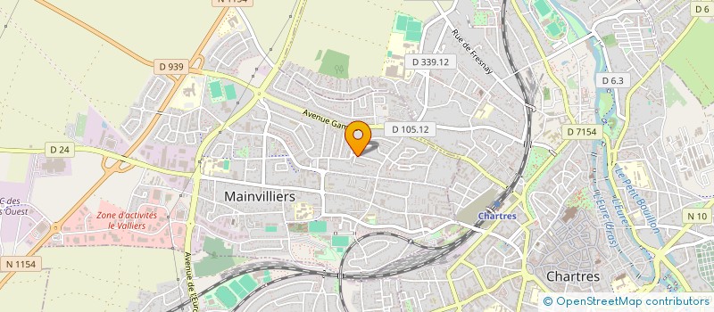 localisation de l'entreprise MADAME VIVETTE JOLY à MAINVILLIERS