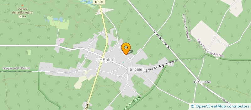 localisation de l'entreprise MADAME VIVETTE TIERCELIN  LES MATHES