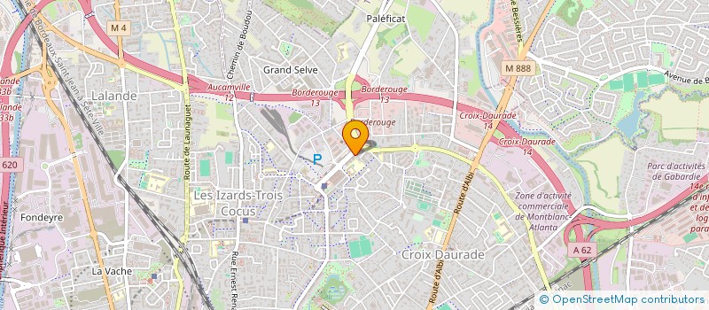 localisation de l'entreprise MADAME VIVIANA ANTONELLA CERCHIARO  TOULOUSE