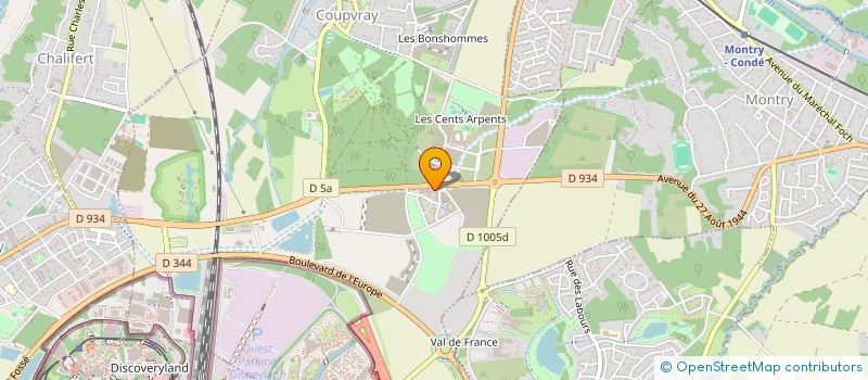 localisation de l'entreprise MADAME VIVIANA CANCINOS  COUPVRAY