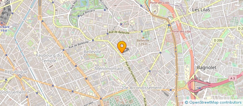 localisation de l'entreprise MADAME VIVIANA COMITO  PARIS