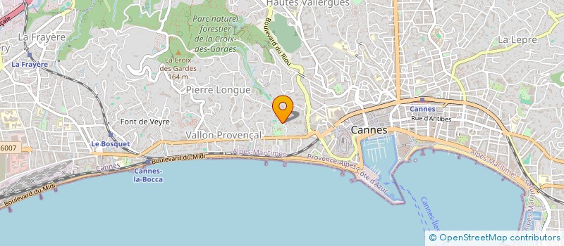 localisation de l'entreprise MADAME VIVIANA PERETTO à CANNES