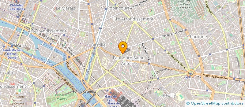 localisation de l'entreprise MADAME VIVIANA RONCO  PARIS