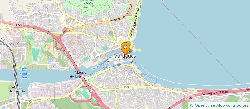 localisation de l'entreprise MADAME VIVIANE ALVAREZ à MARTIGUES
